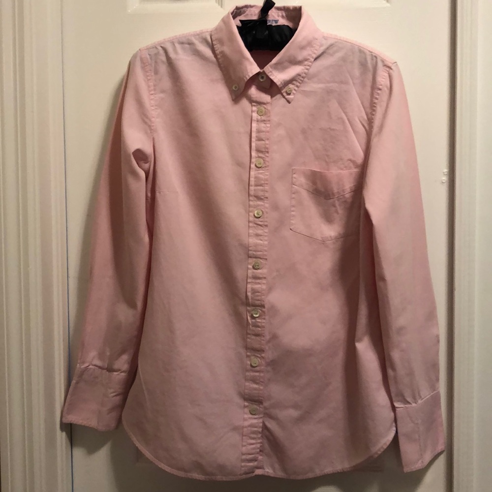 J. Crew Pink Button Down